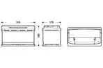 Exide Premium EA900 Batteri - Image 3
